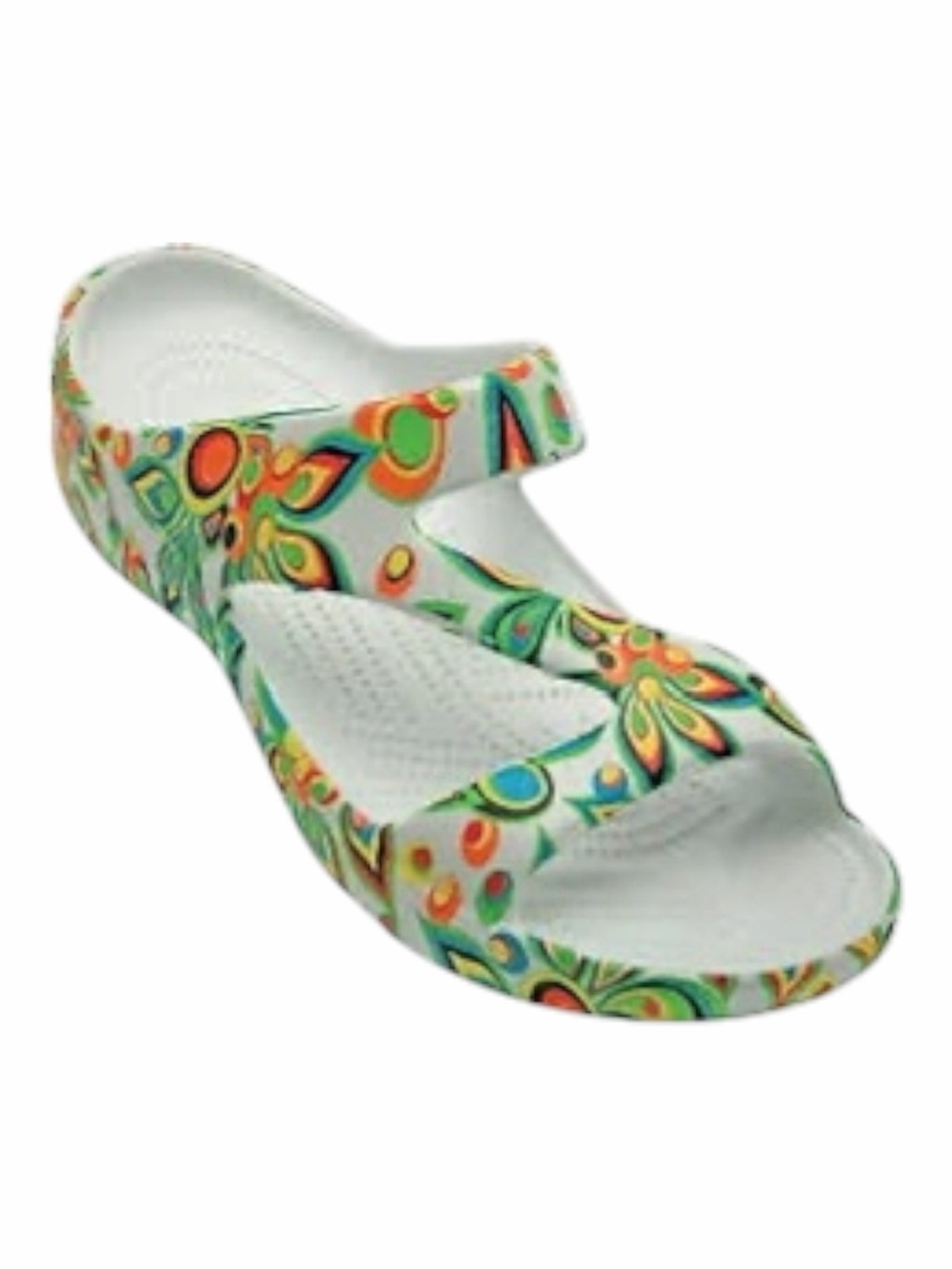 Dawgs Loudmouth Lightweight Floral Z Strap Sandals